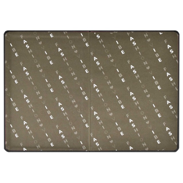 Зап. книжка А6+ 96л тв Fashion vibe черный + шармы Превью 2