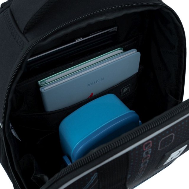 Ранец панцирный Kite Education Extreme Car черный Превью 4