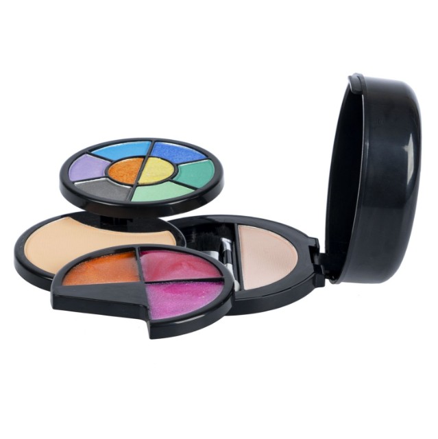 Набор детской декоративной косметики Bondibon Eva Moda тени для век-8шт. 7,84г, блеск для губ-3шт. 4,8г, румяна Превью 5