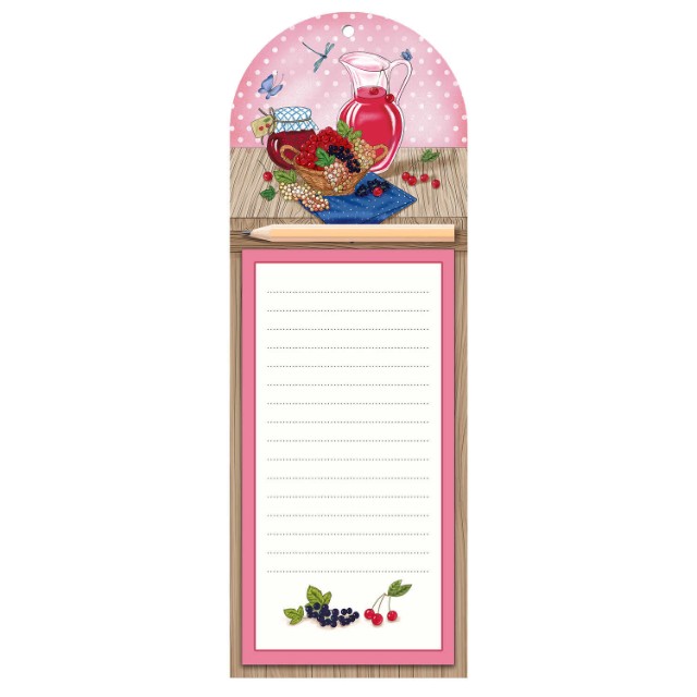 Блок д/записей на магните с карандашом Мои заметки (10*28см) Превью 1