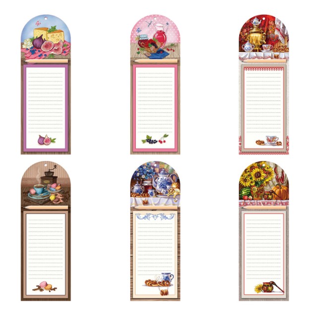 Блок д/записей на магните с карандашом Мои заметки (10*28см) Превью 0