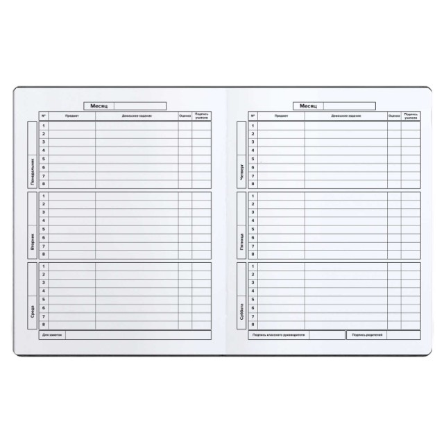 Дневник ст кл иск.кожа Скейтбордист Превью 7