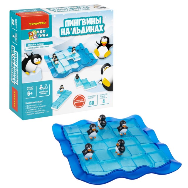 Игра Настольная Пингвины на льдинах Превью 6