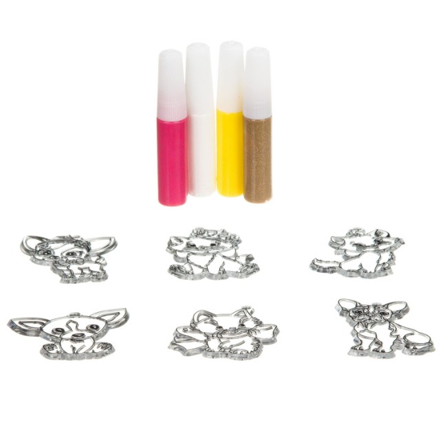 Творч Витражи Домашние питомцы 6шт. Превью 2