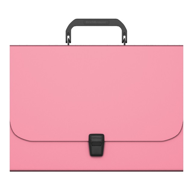 Портфель с ручкой 1отд EK Matt Pastel FC розовый Превью 1