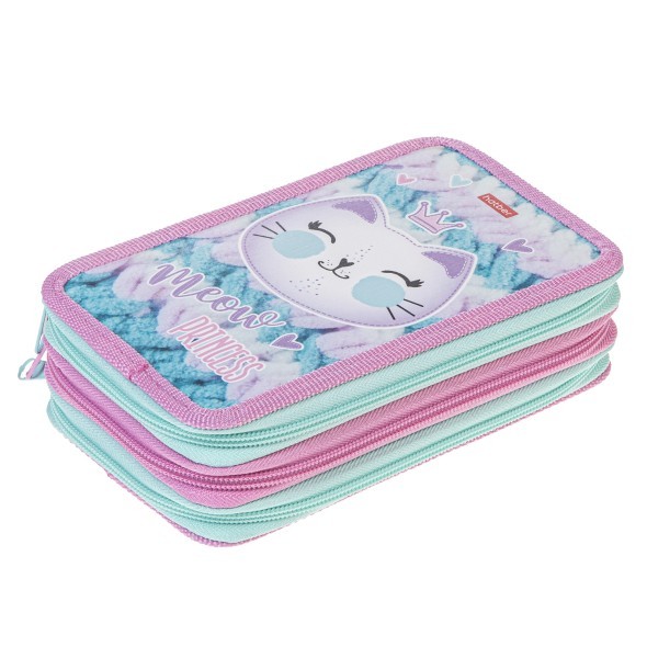 Пенал 3 отд пуст Hatber Сладкий котик