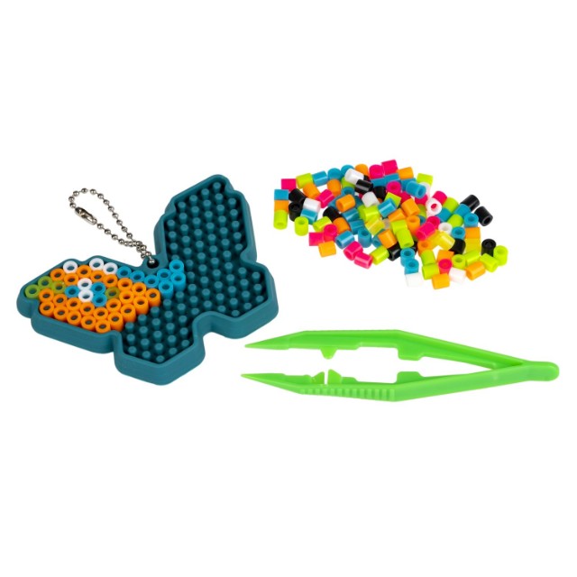 Творч Мозаика Кошка, собака, бабочки, 2 сменные формы-брелока из силикона, 4 схемы Превью 1