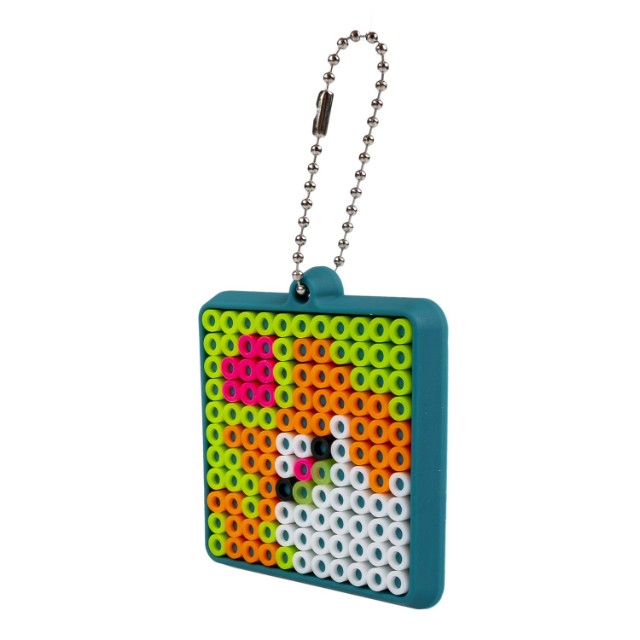 Творч Мозаика Кошка, собака, бабочки, 2 сменные формы-брелока из силикона, 4 схемы Превью 6