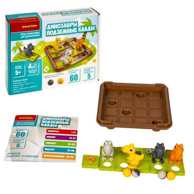 Игра Логическая Динозавры.Подземные клады Превью 4