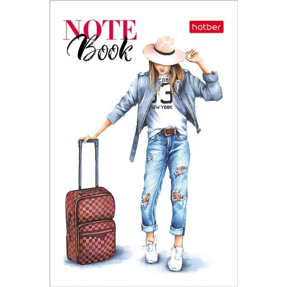 Блокнот А7 48л кл Happy time цветной блок Превью 4