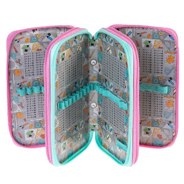 Пенал 3 отд пуст Hatber Сладкое настроение Превью 1