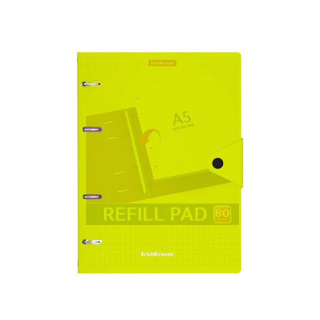 Тетрадь на кольцах пласт 80л EK Neon ассорти Превью 10