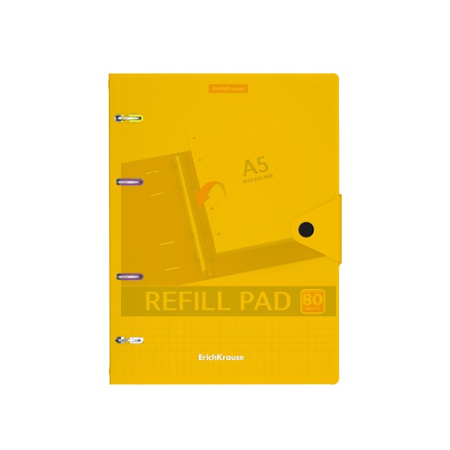 Тетрадь на кольцах пласт 80л EK Neon ассорти Превью 4