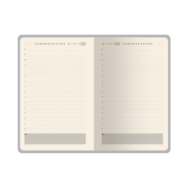 Ежедневник А5 BV Monaco на резинке зеленый недат Превью 10