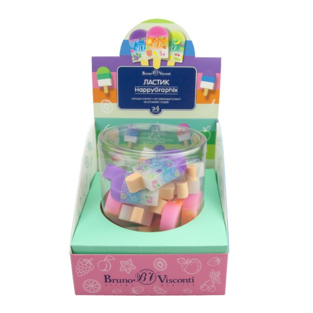 Ластик сув BV HappyGraphix Фруктовое мороженое, 3 цвета Превью 8