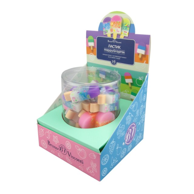 Ластик сув BV HappyGraphix Фруктовое мороженое, 3 цвета Превью 2