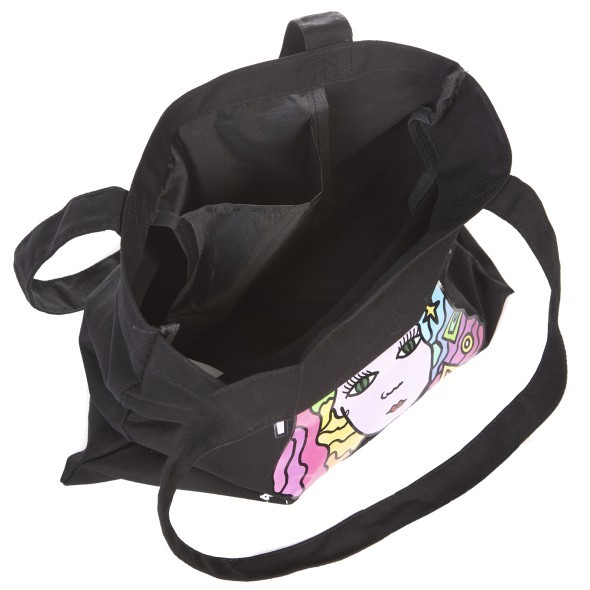 Сумка-шоппер Hatber Лазер Би с карманом 40Х36см хлопок Превью 2