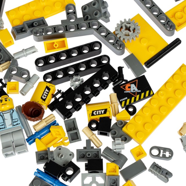 Конструктор Стройка Экскаватор 135дет. Превью 3