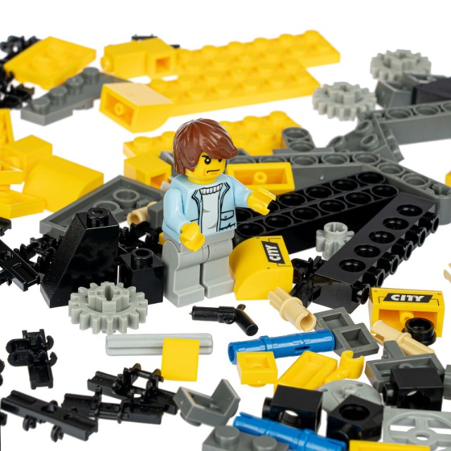 Конструктор Стройка Экскаватор 135дет. Превью 2