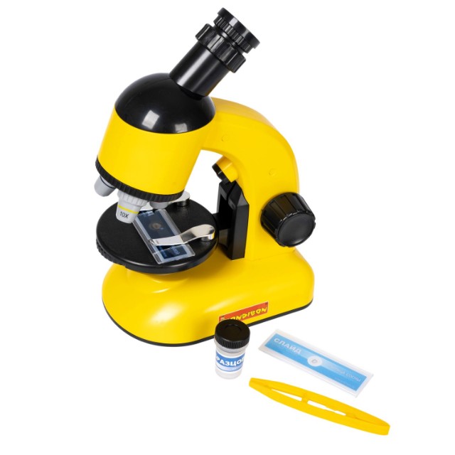 Набор для исследования Микроскоп (увеличение 100x,400x,1200x) с набором аксессуаров Превью 7