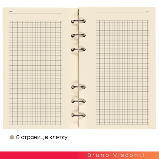 Ежедневник А5 Riviera Zefir (мятный зефир) кож/зам недат Превью 11