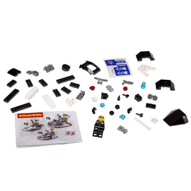 Конструктор Мини 3в1 Полиция 6 видов Превью 1