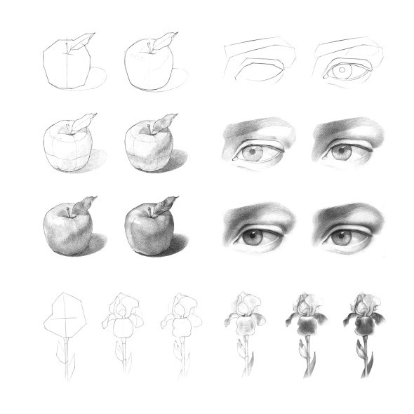 Скетчбук 290*290мм 32л спир Под звездным небом 160г/м2 Превью 1