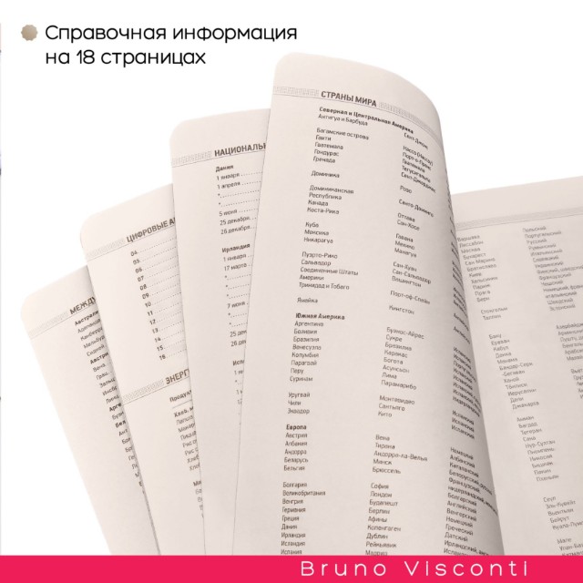 Ежедневник А5 BV Megapolis Magnet красный, в подар. коробке недат Превью 11