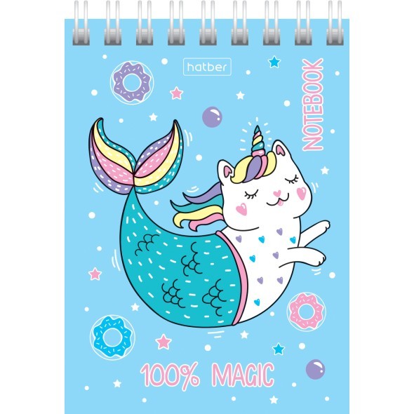 Блокнот А7 60л кл спир Это волшебство Превью 4