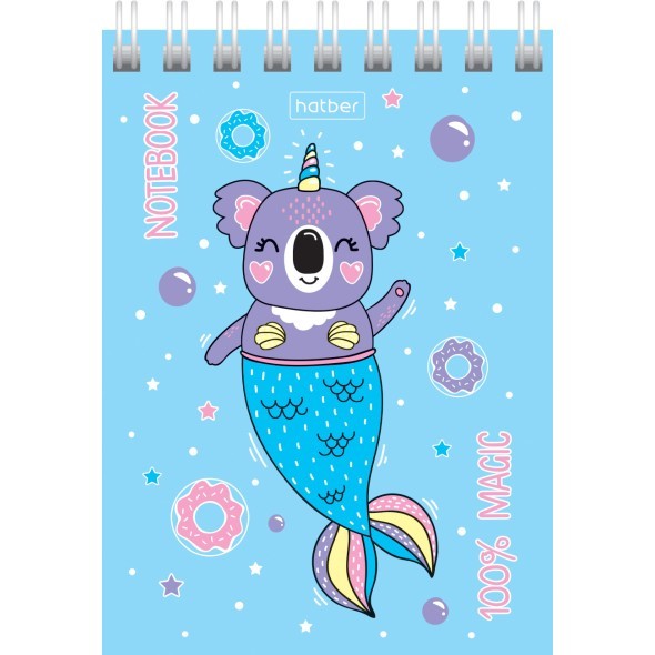 Блокнот А7 60л кл спир Это волшебство Превью 1