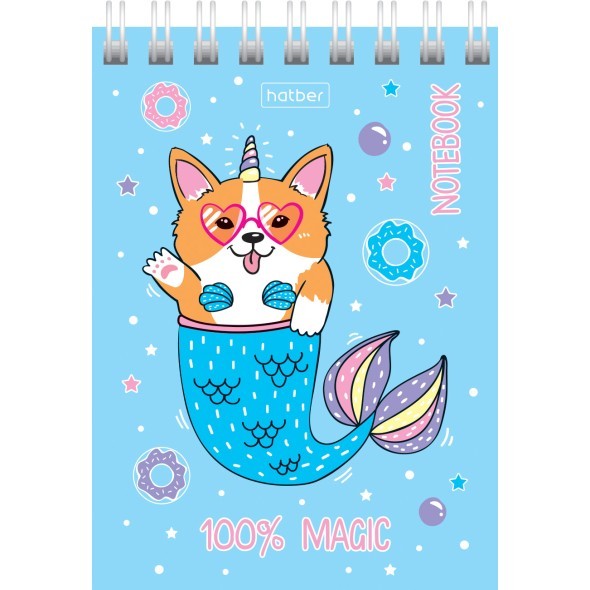 Блокнот А7 60л кл спир Это волшебство Превью 5