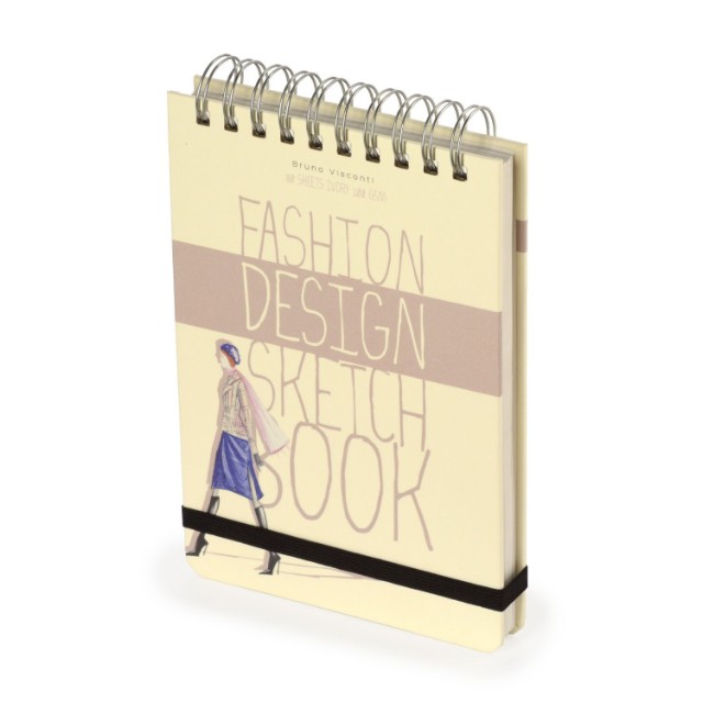 Скетчбук 100*130мм 120л BV Бежевый 100гр. на гребне (4 вида) Превью 5