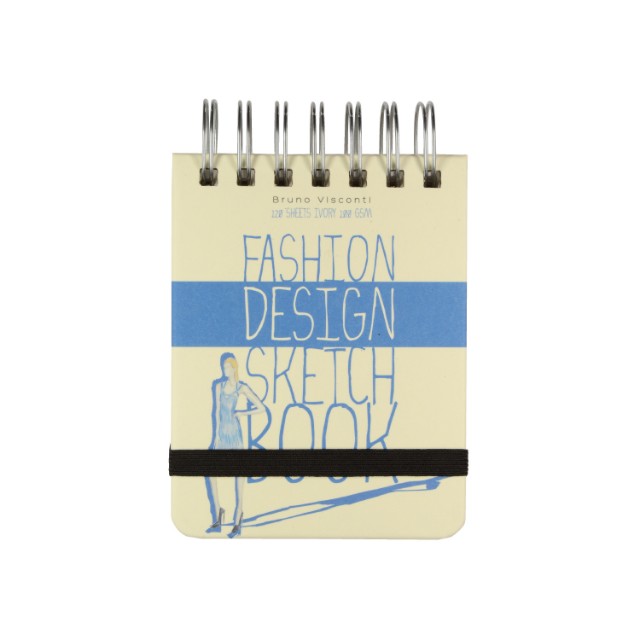 Скетчбук 100*130мм 120л BV Бежевый 100гр. на гребне (4 вида) Превью 14