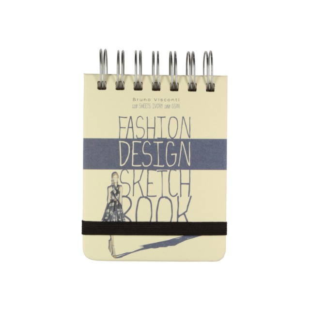 Скетчбук 100*130мм 120л BV Бежевый 100гр. на гребне (4 вида) Превью 8