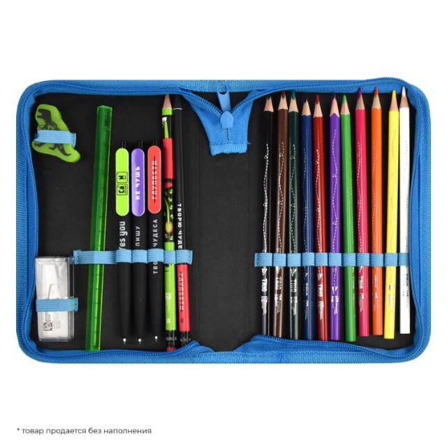 Пенал 1 отд пуст Пухлые коты Превью 3