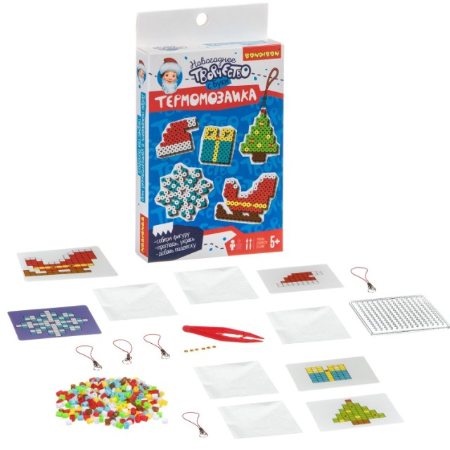 Творч Термомозаика 2D Новогодняя с Буки Превью 2