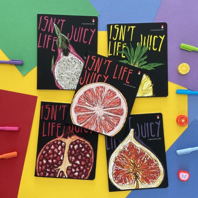 Тетрадь 48л кл Juicy life 5 видов Превью 9