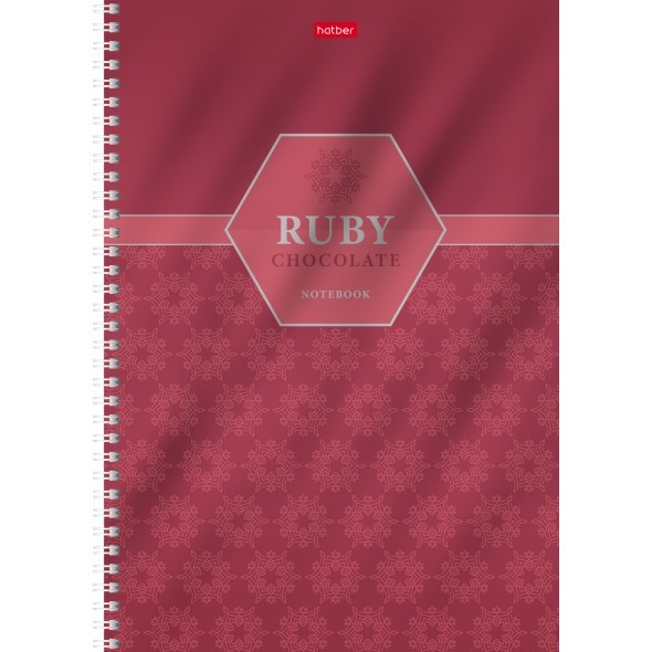 Тетрадь А4 96л кл спир Chocolate Превью 2