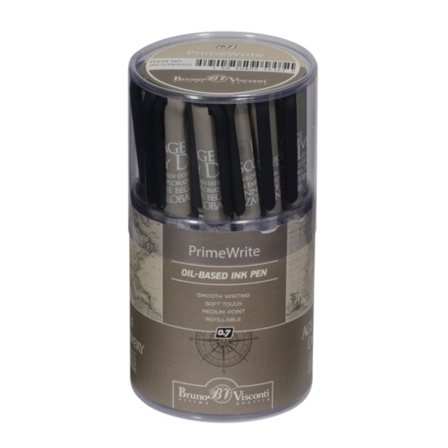 Ручка шариковая синяя BV PrimeWrite. Эпоха открытий. Америка 0,7мм принт Превью 2