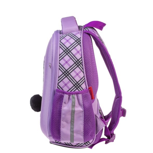 Ранец панцирный Hatber Модный зайчик светоотраж. 1 отделение 2 кармана и 1 потайн Превью 5