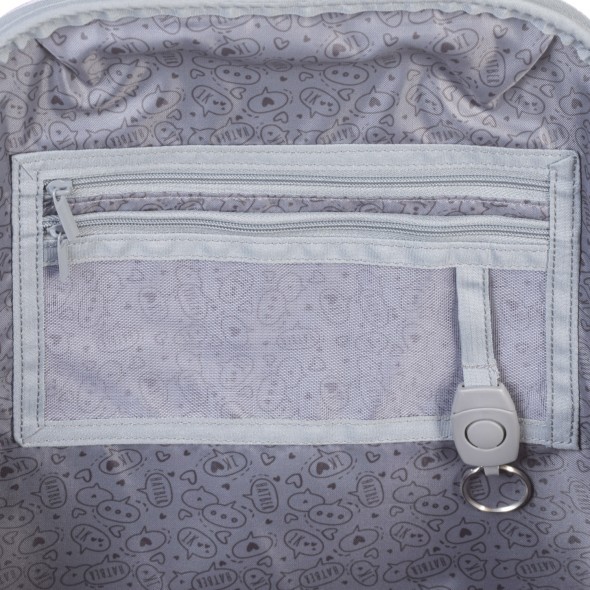 Ранец панцирный Hatber Модный зайчик светоотраж. 1 отделение 2 кармана и 1 потайн Превью 2