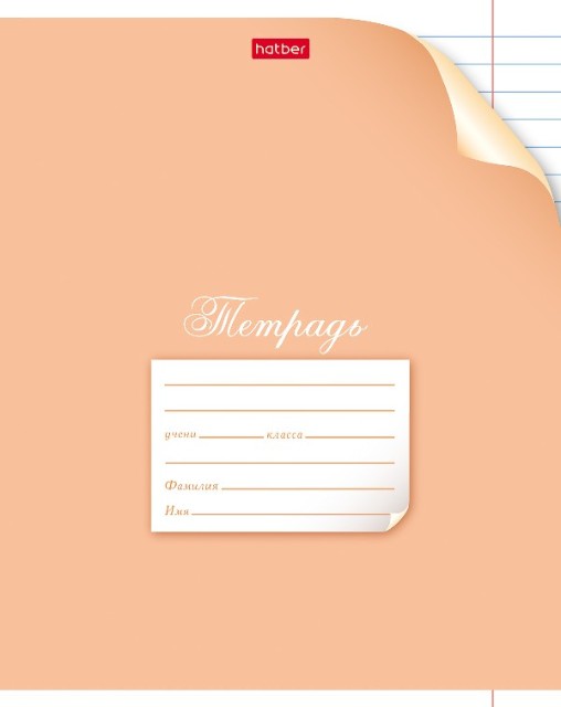 Тетрадь 12л линейка Однотонная. С уголком ассорти Превью 4