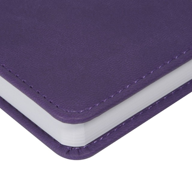 Ежедневник А6 Velvet фиолетовый недат. Превью 1
