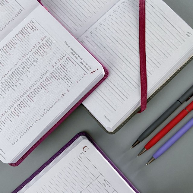 Ежедневник А6 Velvet фиолетовый недат. Превью 7