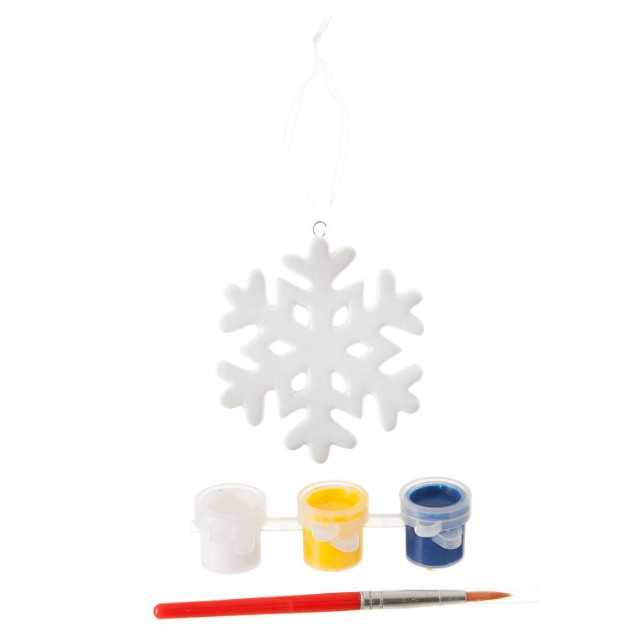 Творч Ёлочные украшения своими руками Снежинка Превью 5