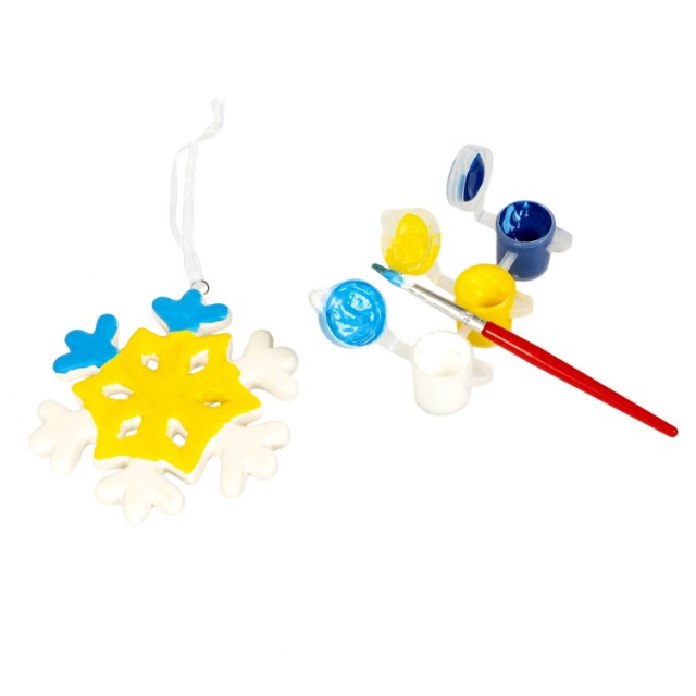 Творч Ёлочные украшения своими руками Снежинка Превью 4