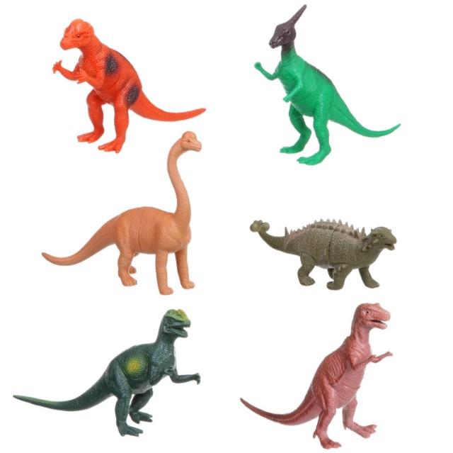 Набор Ребятам о зверятах Динозавры 10-13см 6видов Превью 1