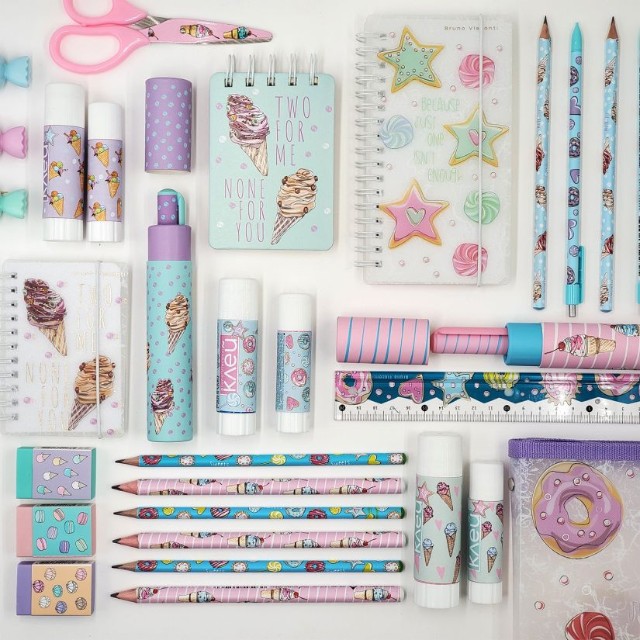 Карандаш ч/гр HB BV HappyGraphix Мороженое. Сахарный рожок б/ластика Превью 5