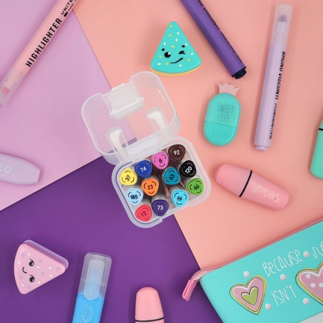 Маркеры д/скетчинга двуст 12цв 1-6мм BV Sketch&Art Базовый Превью 1