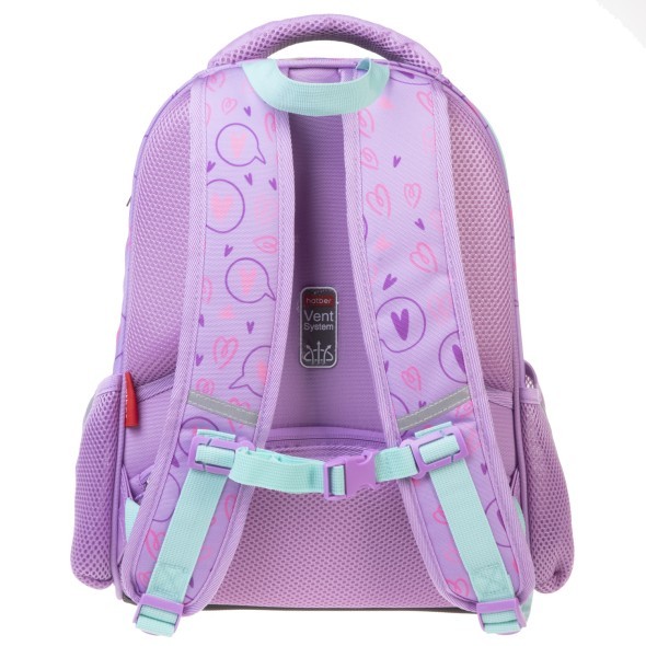 Ранец панцирный Hatber Лучшие друзья 38Х29Х15см EVA материал нагрудная стяжка светоотраж. 2 отделения 2 кармана и 1 потайн Превью 2